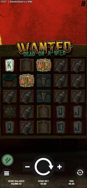 Wanted Dead or a Wild online Duel at Dawn Freispiele mit mehreren VS-Symbolen