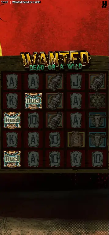 Wanted Dead or a Wild Dead Man's Hand Sammelphase speichert Wilds und Multiplikatoren