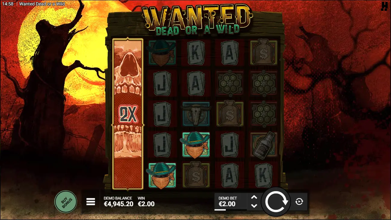 Wanted Dead or a Wild VS-Duell expandiert mit Gesetzlosen, die Multiplikatorwerte vor dem Showdown zeigen